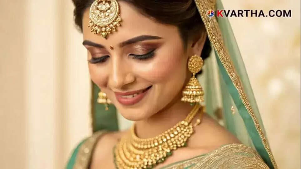 Bride Representing Kerala Gold Price November 20