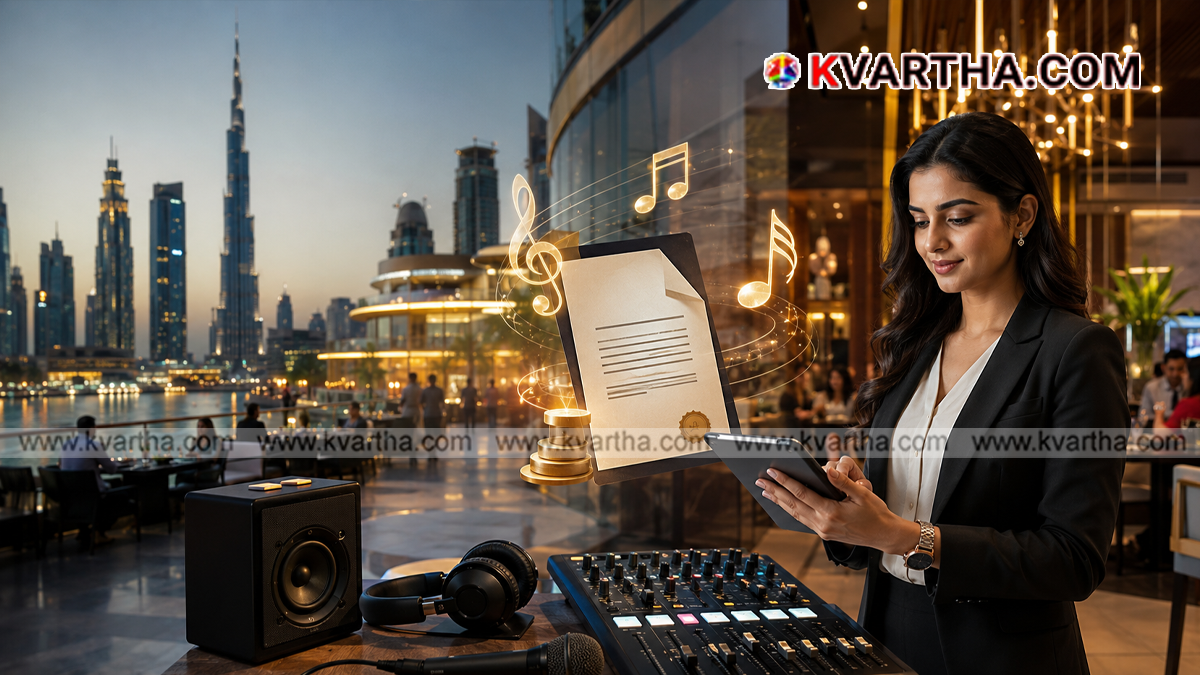 Representational image of music being played in a restaurant or public space in the UAE