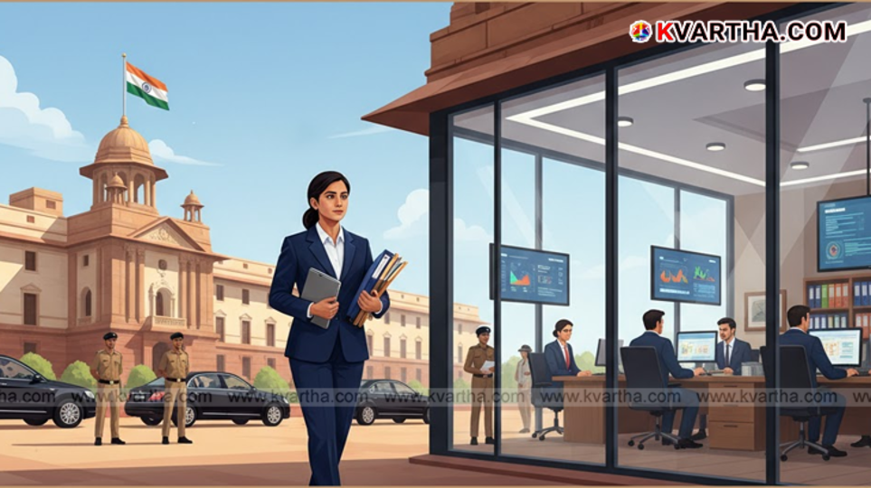  Prime Minister's Office building in New Delhi