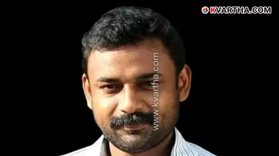 Portrait of Unmesh Idavan Puliyacheriyath, a man who tragically died in an accident in Saudi Arabia.