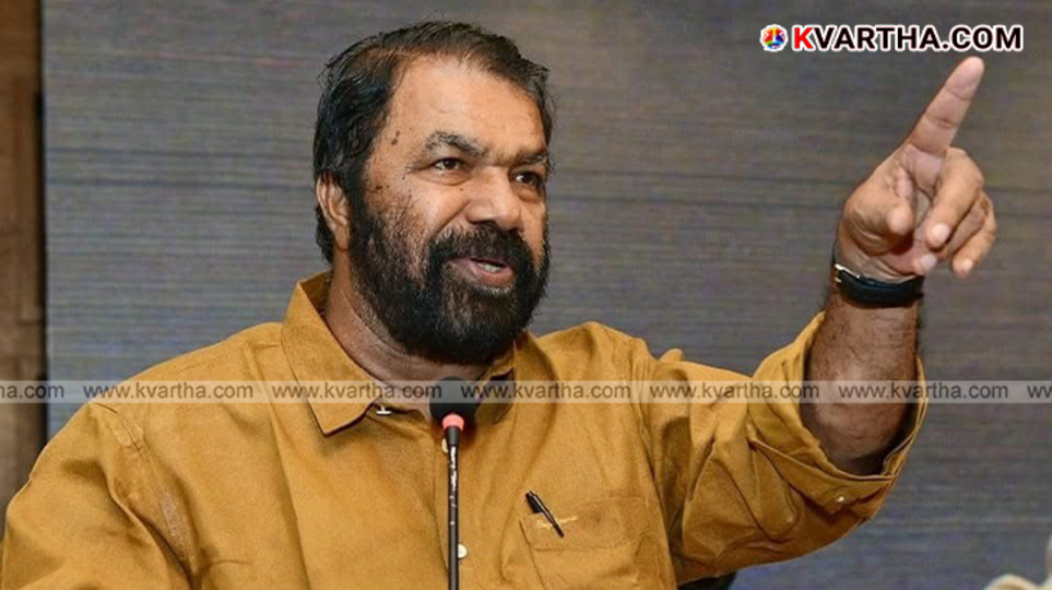 Minister V Sivankutty addressing media on election verdict