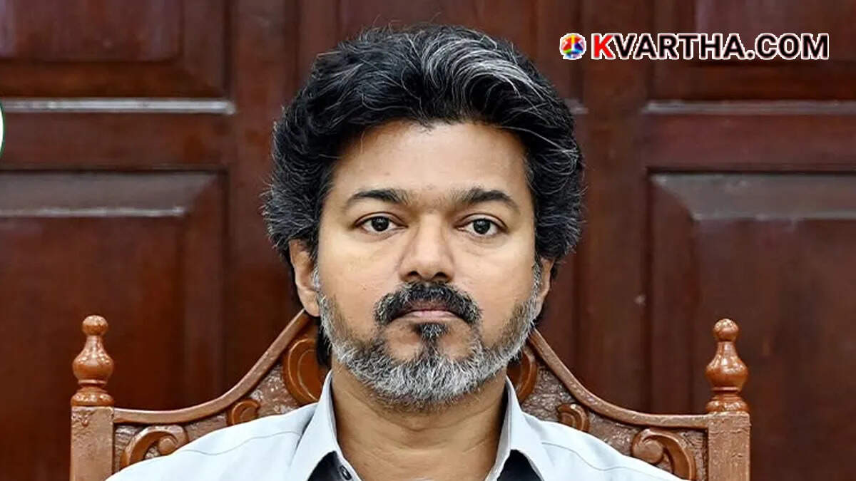 Chief Minister Vijay making announcements in the Tamil Nadu Legislative Assembly.