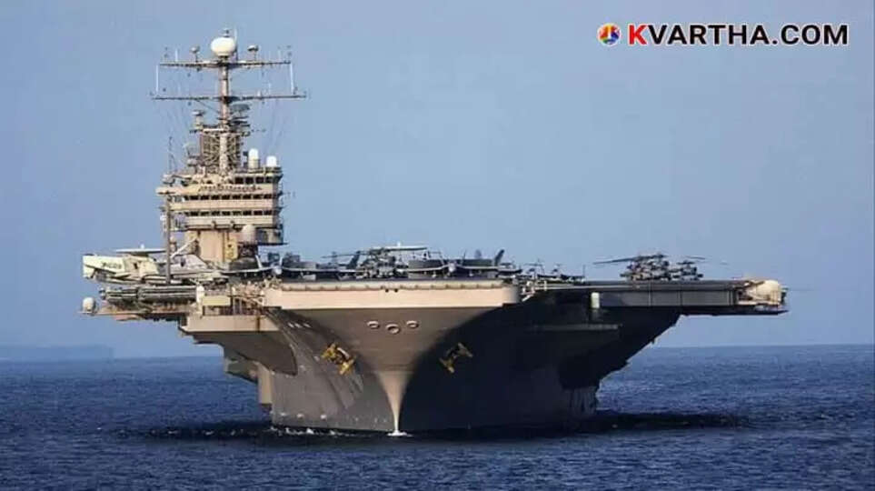 US Navy Shoots Down Iranian Drone Near Aircraft Carrier USS Abraham Lincoln in Arabian Sea