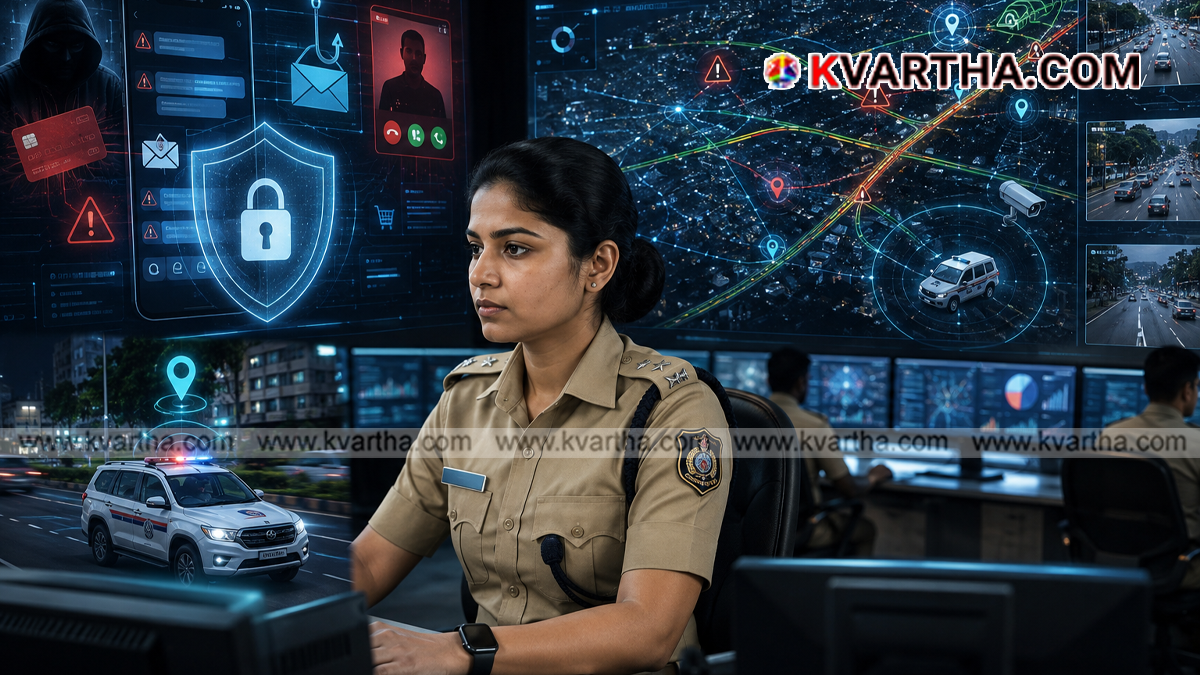 Representational image of Kerala Police launching Cyber Wall and AI technology initiatives