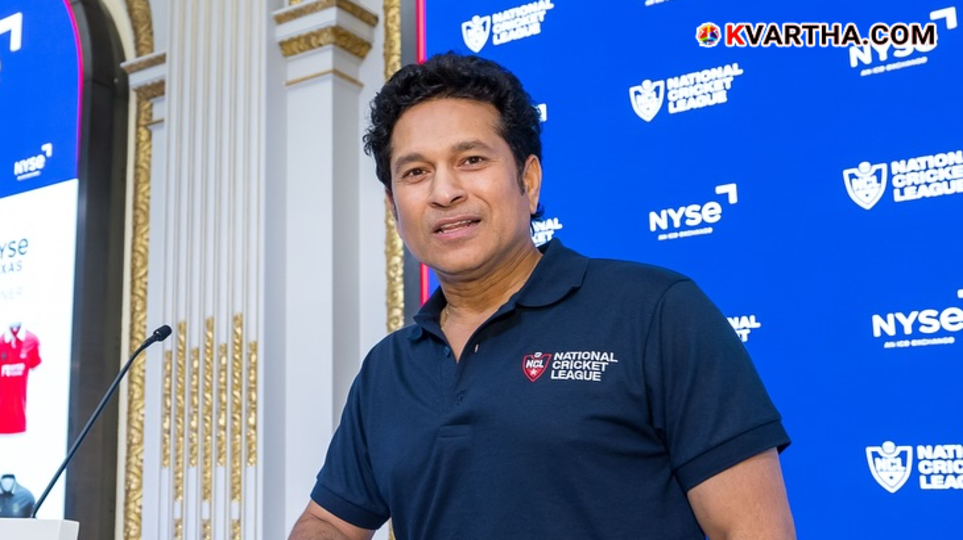 Sachin Tendulkar in a commercial for a brand