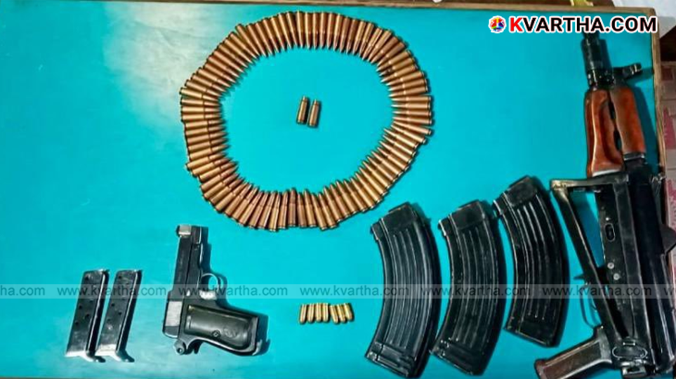 AK-47 rifle and explosives seized from terror module