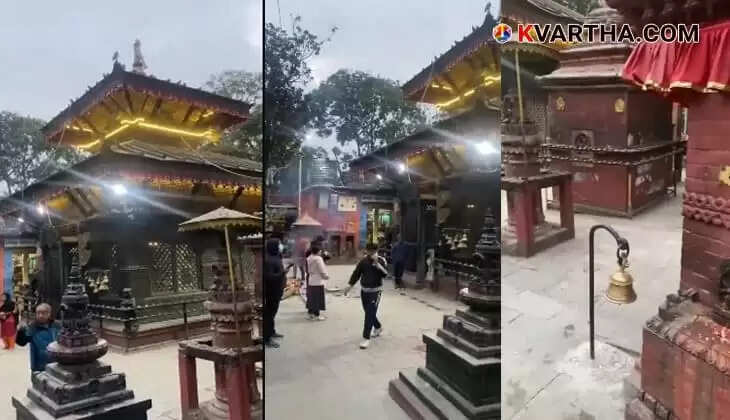 Buildings after the Nepal earthquake