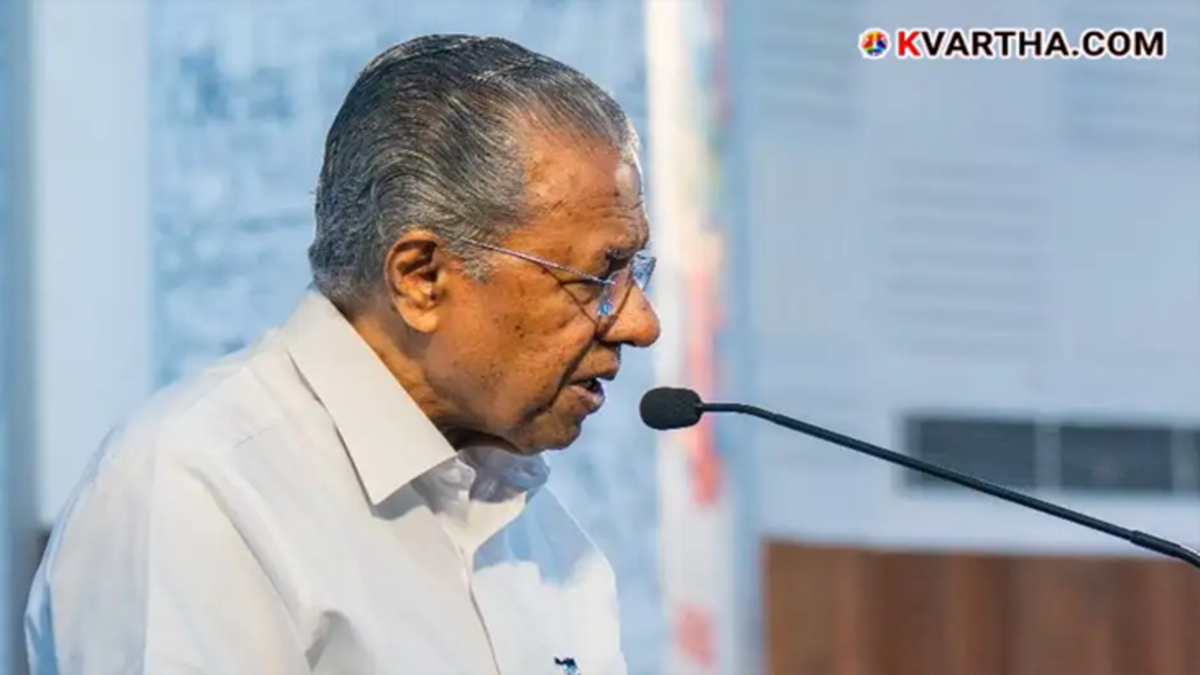 Chief Minister Pinarayi Vijayan chairing a Kerala cabinet meeting.