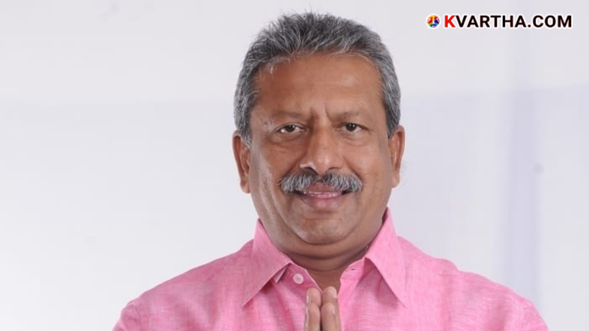 Karnataka BJP MLA Byrathi Basavaraj in police custody at Bengaluru airport.
