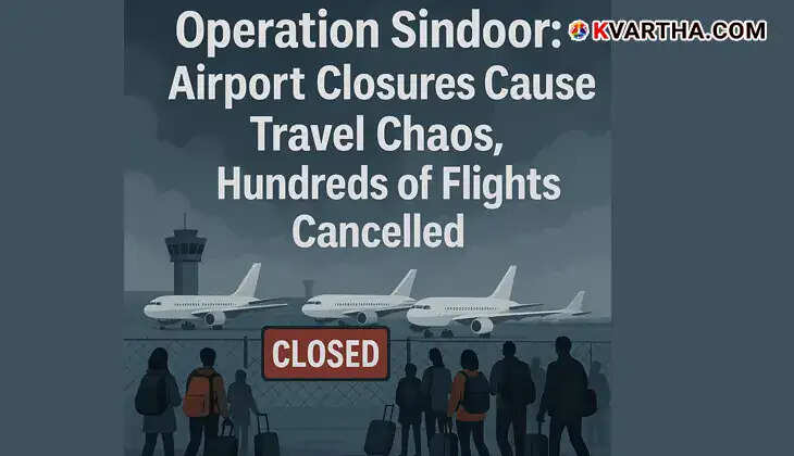 Stranded passengers at Delhi airport after mass flight cancellations in May 2025