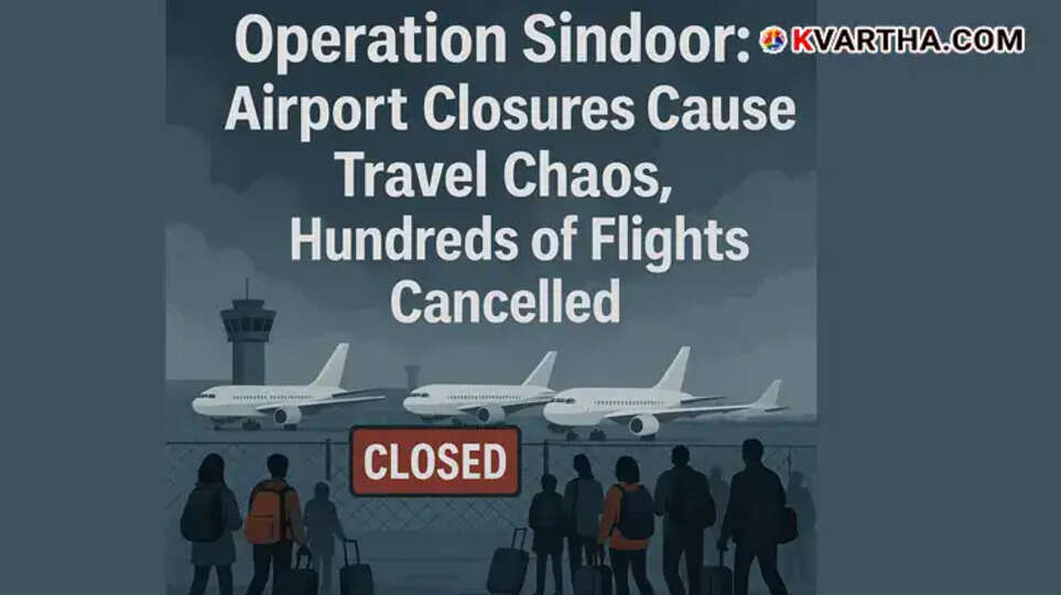 Stranded passengers at Delhi airport after mass flight cancellations in May 2025