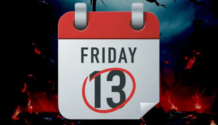 Spooky image related to Friday the 13th superstition