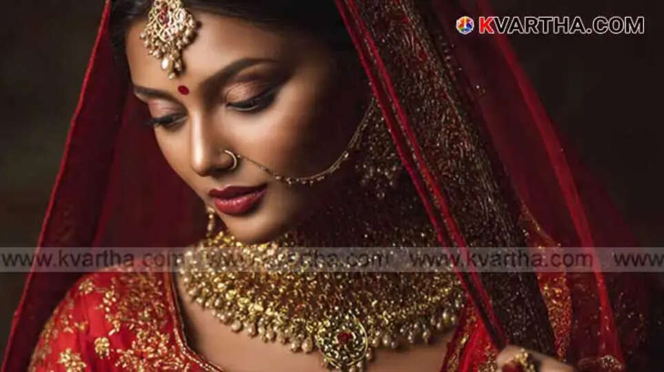  Bride Representing Kerala Gold Price April 28 