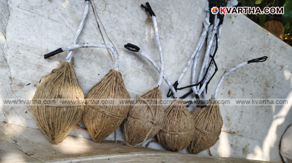 Goons and ammunition arrested by the police in Thannada, Kannur.&nbsp;