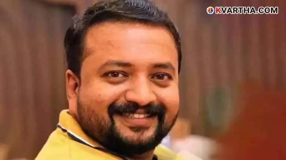 Photo of the RSS worker Anand K Thampi who was found dead.