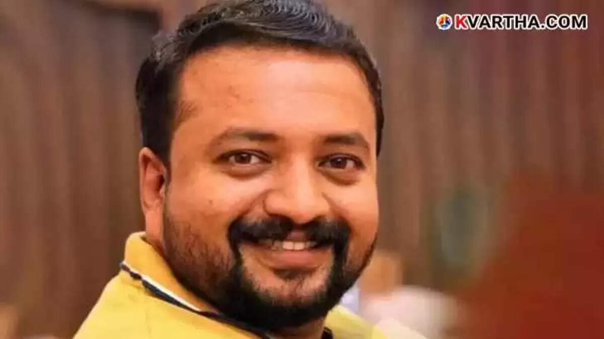 Photo of the RSS worker Anand K Thampi who was found dead.