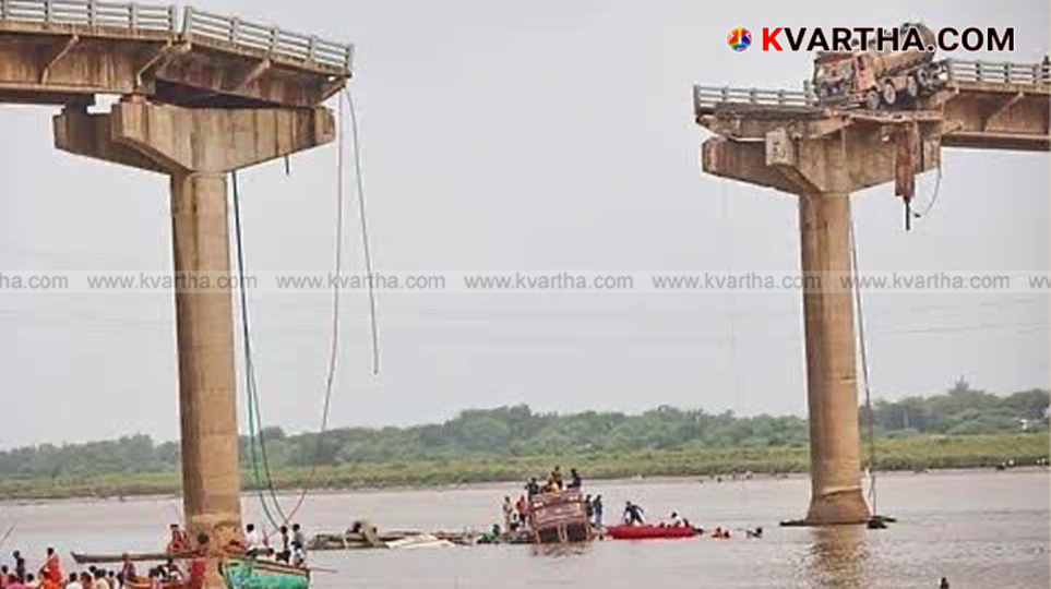 Closed bridge with barricades