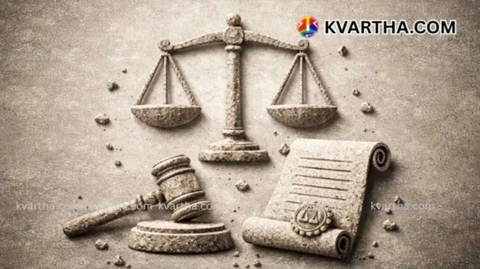  Conceptual image of legal proceedings in a murder case trial.