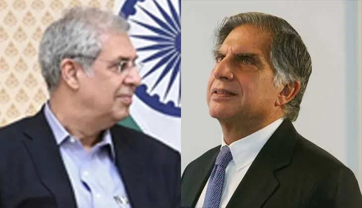 Ratan Tata and Noel Tata