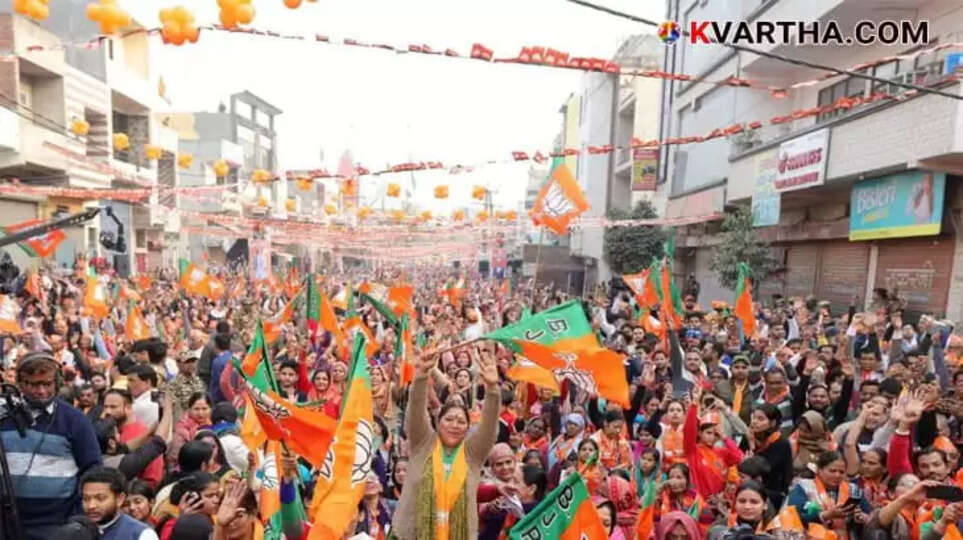 BJP's historic win in Delhi, driven by Modi's influence and RSS groundwork