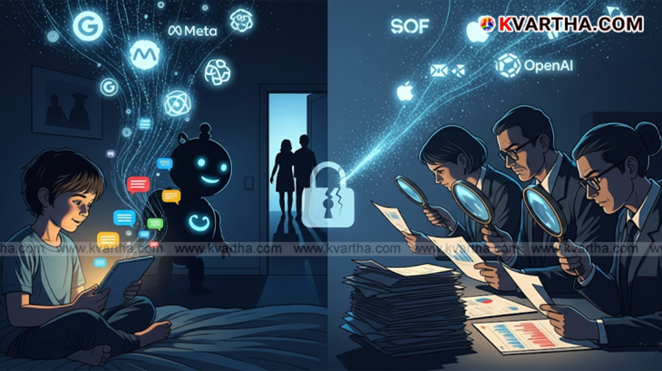 Image of an AI chatbot interface with a user.