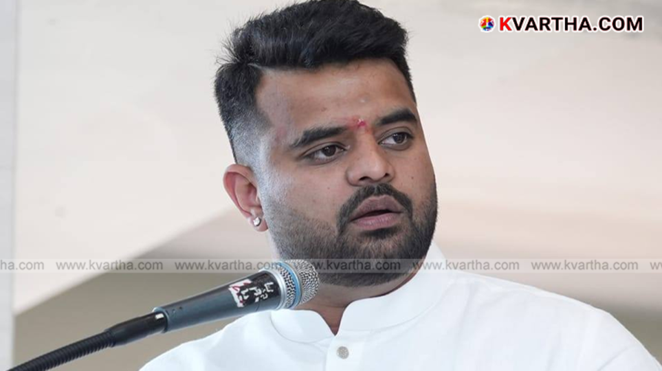 Prajwal Revanna after court verdict in assault case.