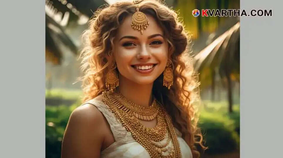 Bride Representing Gold Rate March 18 Kerala