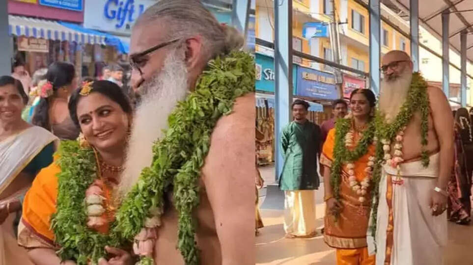 Divya Sreedhar weds Adv. Dr. Kriss Venugopal