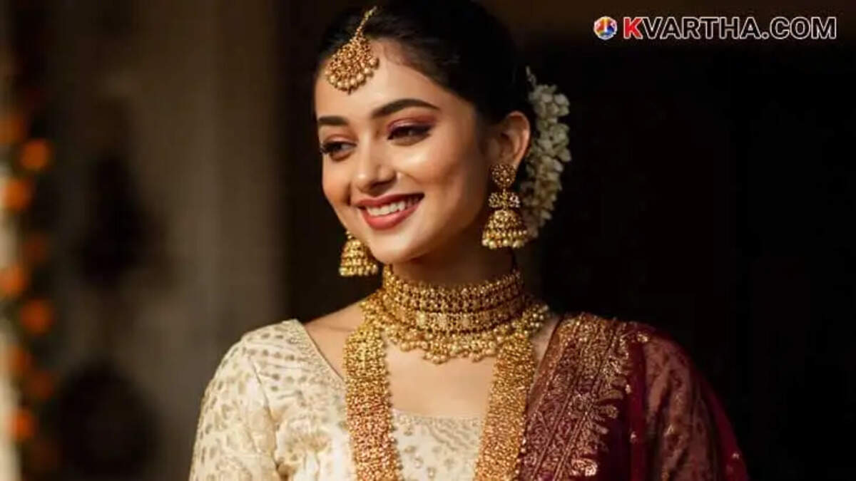 Bride Representing Kerala Gold Price May 14