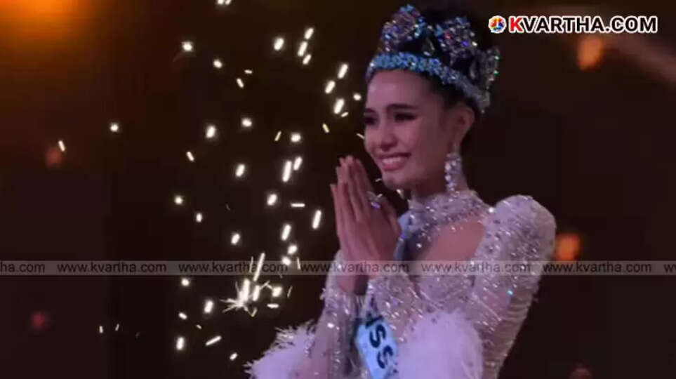 Miss World 2025 winner Suchata Chuangsri from Thailand