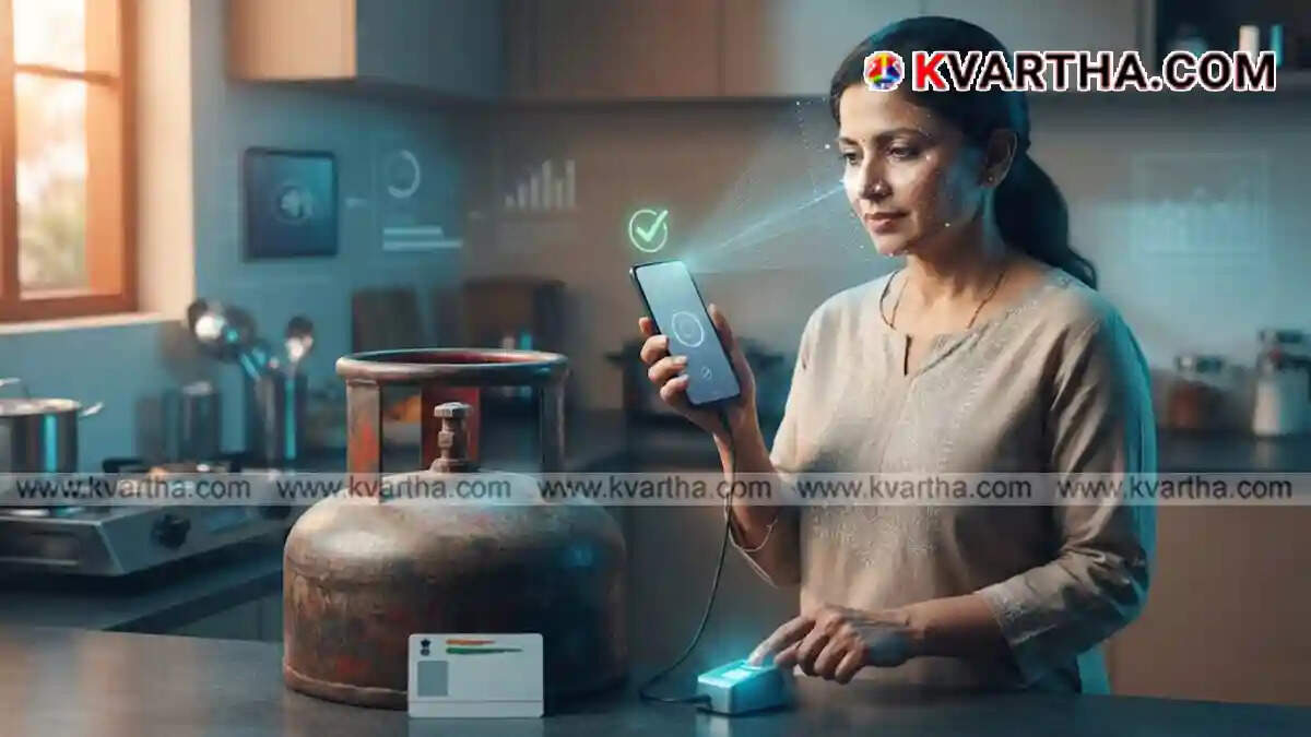  Representational image of LPG Aadhaar biometric mustering and subsidy guidelines