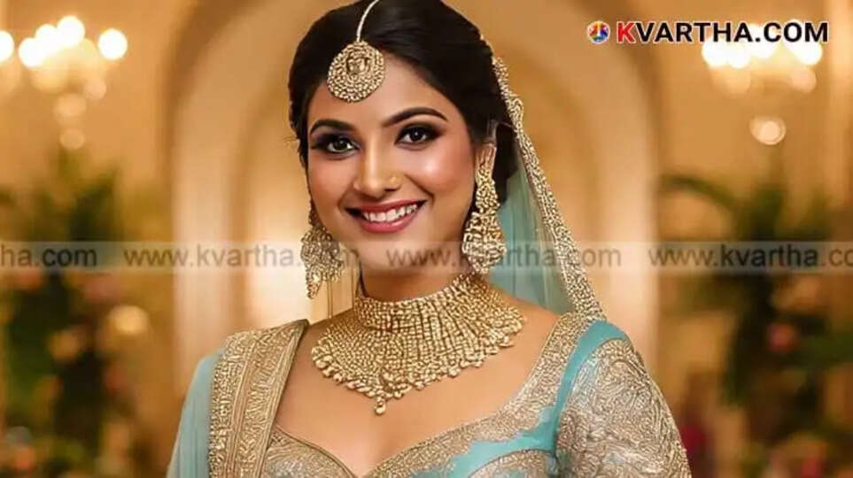 Bride Representing Kerala Gold Price March 25 