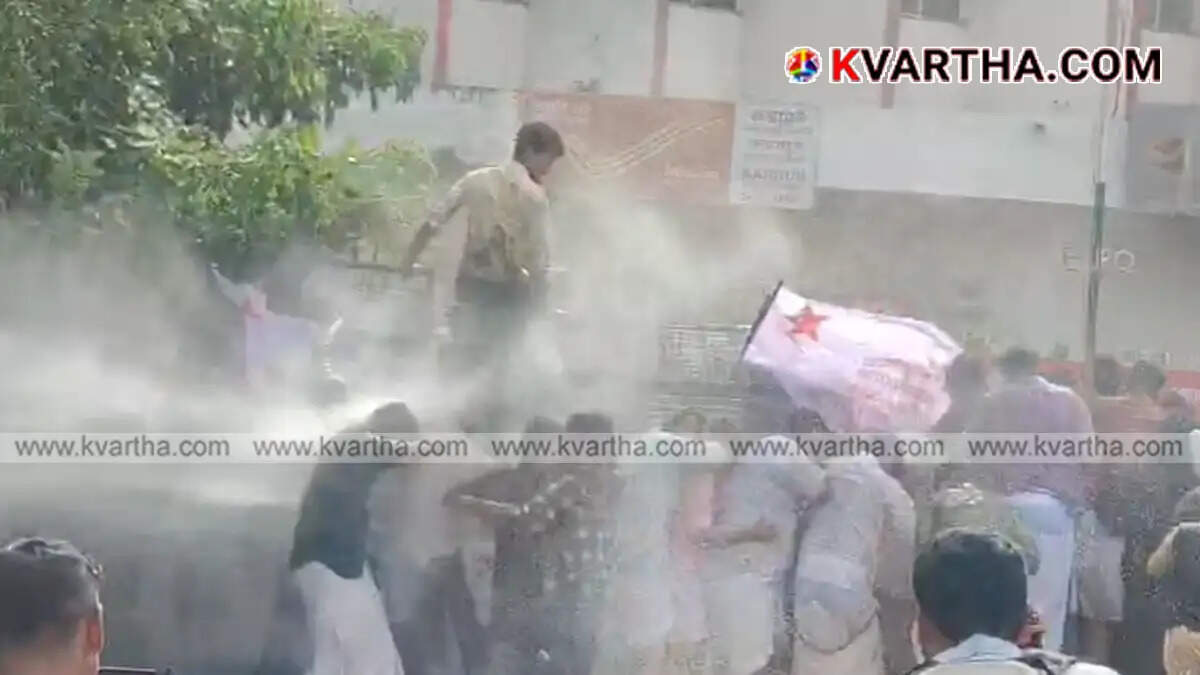Representational image of SFI student protest in Kannur against NET exam cancellation