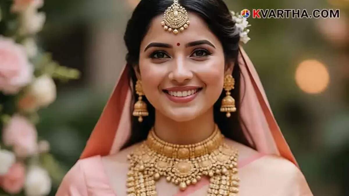Bride Representing Kerala Gold Price December 16