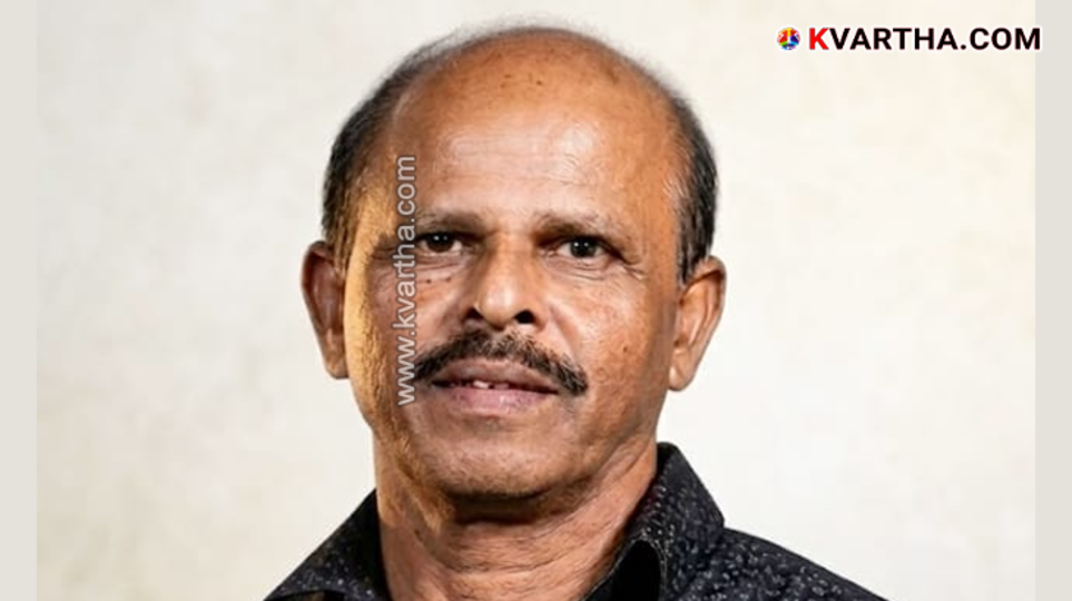 Picture of KP Sureshan, who died in an accident in Mayyil.