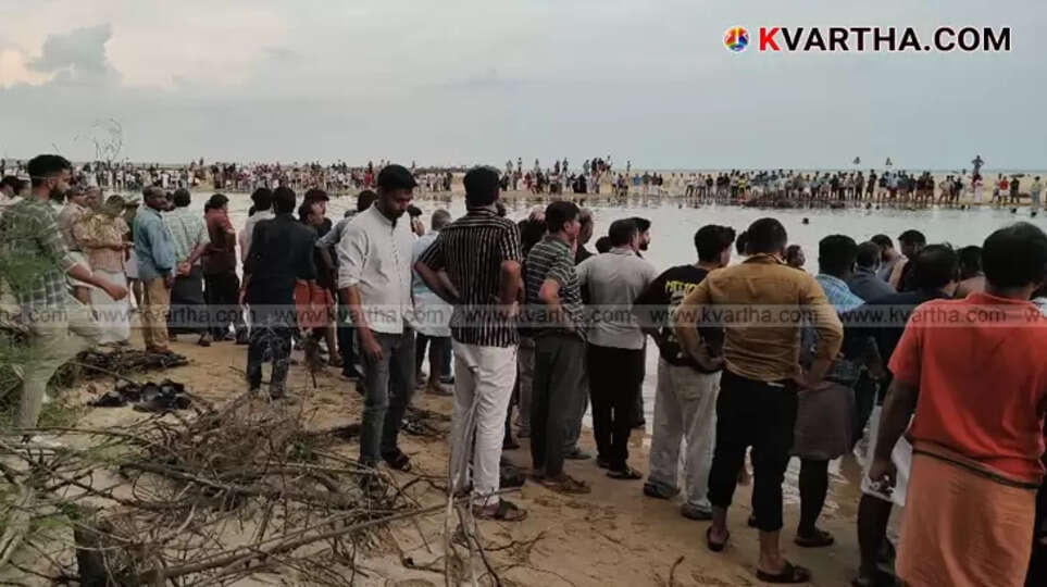 A symbolic representation of a drowning incident, highlighting the danger of water bodies.