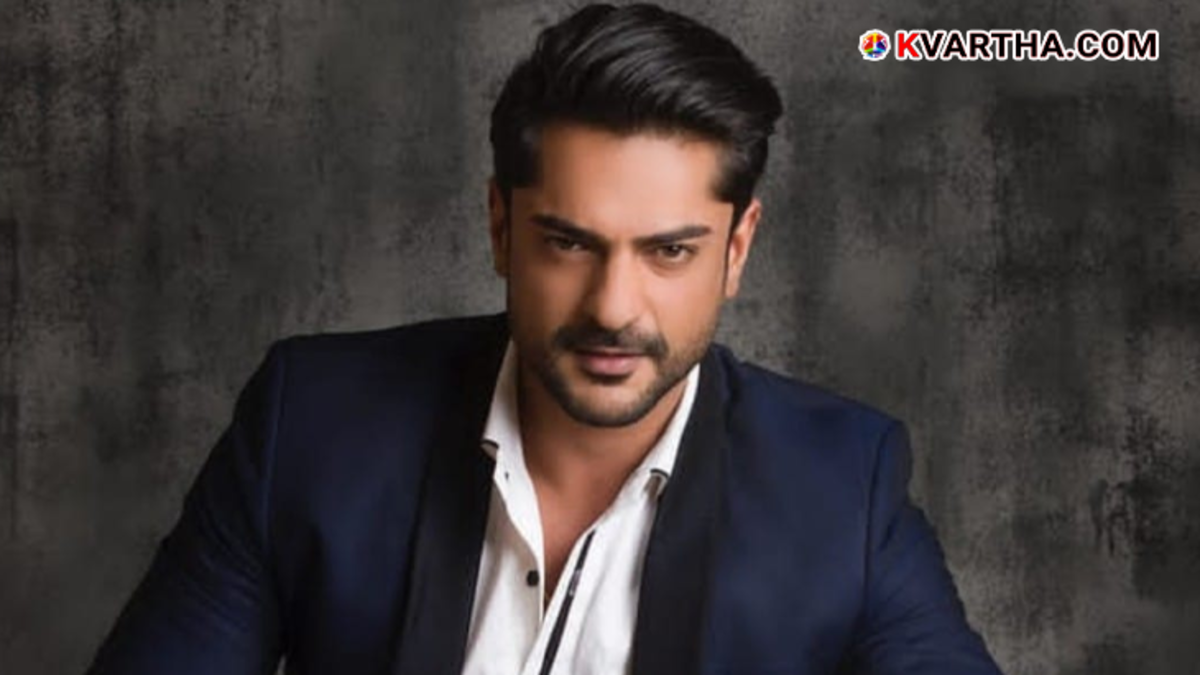 A portrait of TV actor Ashish Kapoor who was arrested by Delhi Police.