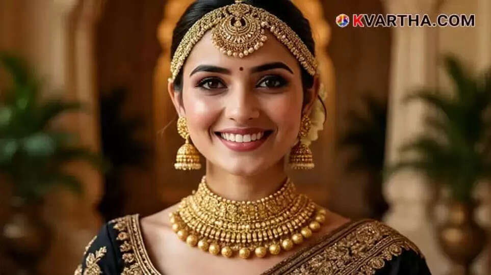 Bride Representing Kerala Gold Price August 16