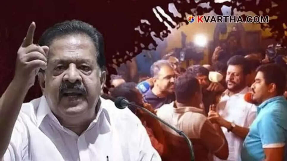 Ramesh Chennithala alleges midnight raid in Palakkad was a conspiracy between CPM and BJP