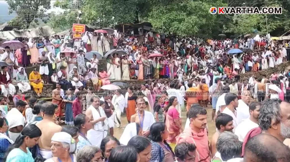 Devotees gathered at Kottiyoor temple for Revathi Aradhana ceremony