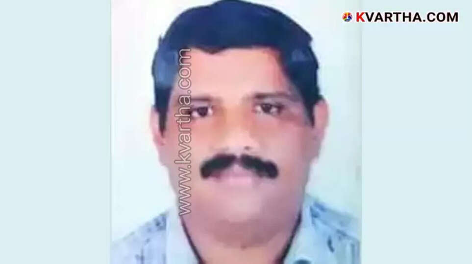 Photo of Ajith Kumar who passed away in Riyadh due to a heart attack.