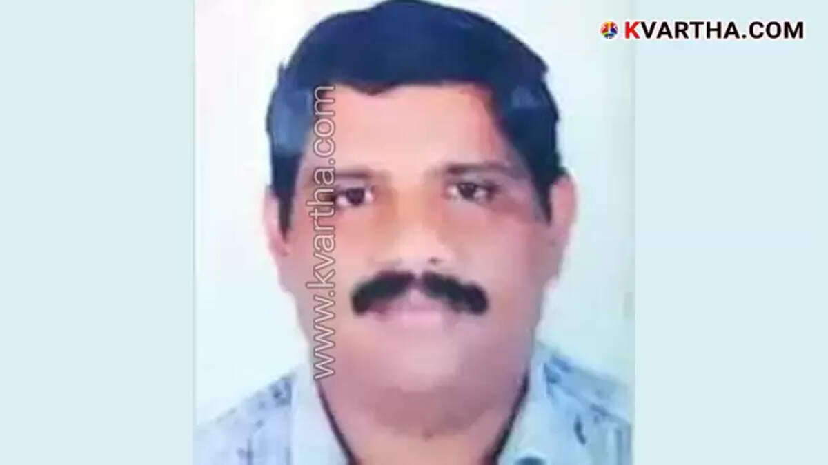 Photo of Ajith Kumar who passed away in Riyadh due to a heart attack.
