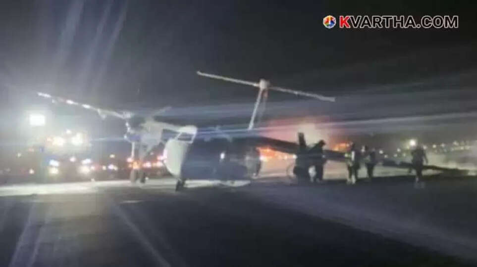 Air Canada Express Plane Catches Fire During Landing in Halifax