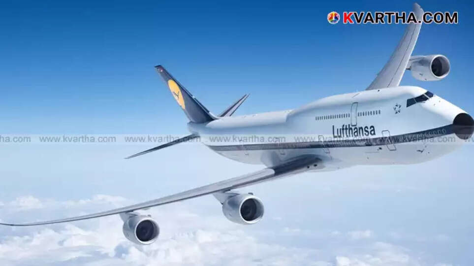 Generic image of a Lufthansa airplane.