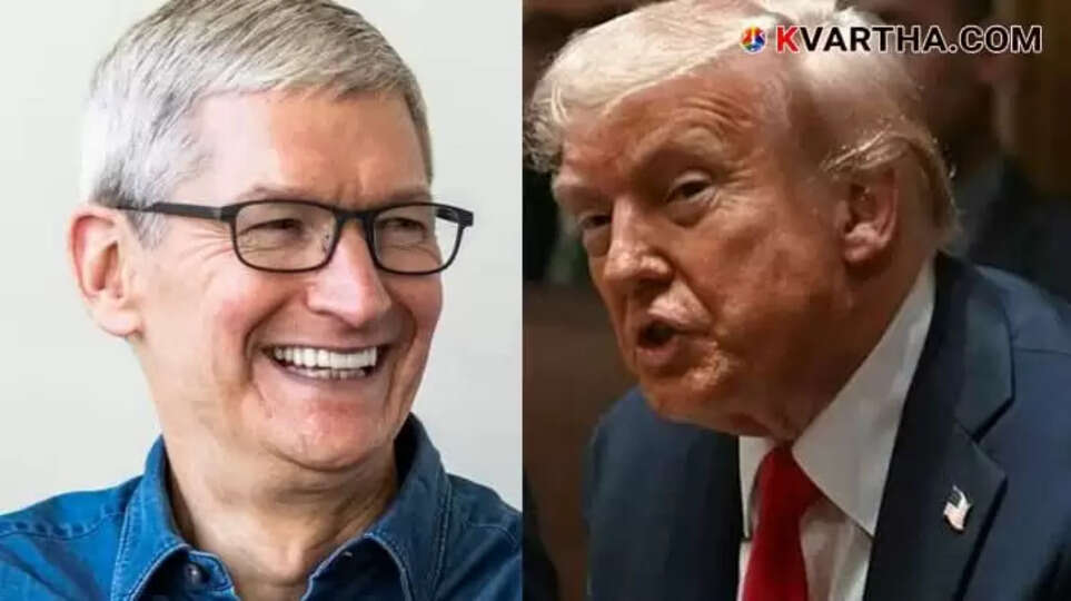 Donald Trump Urges Apple CEO Tim Cook to Halt iPhone Production in India