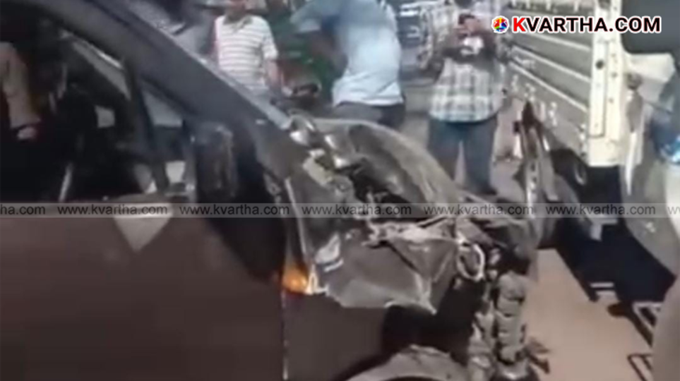 Photo of Sreenitha, the teacher who died in a car accident in Kannur.