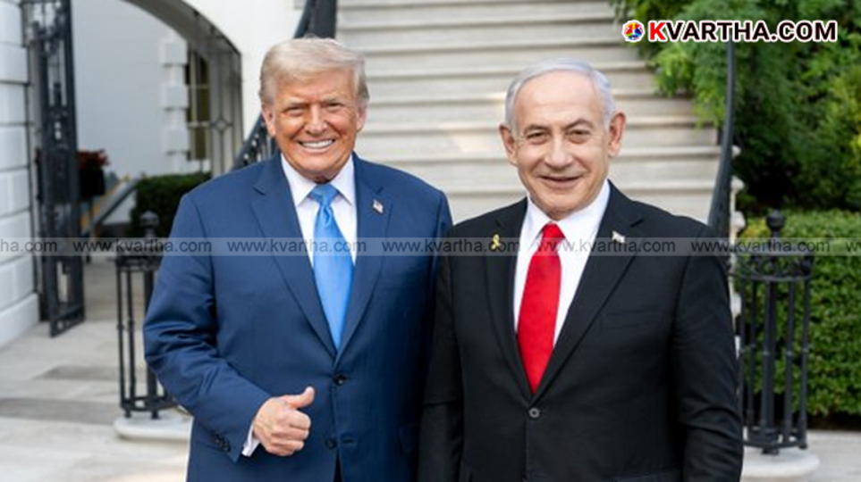 Israeli Prime Minister Benjamin Netanyahu and US President Donald Trump.