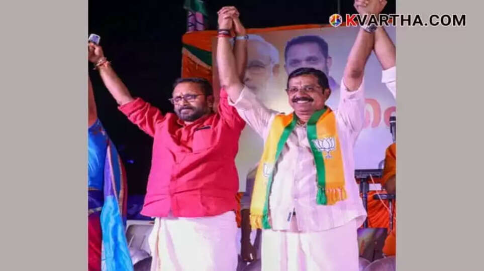 BJP Faces Setback in Palakkad Bypoll, Internal Rift Expected