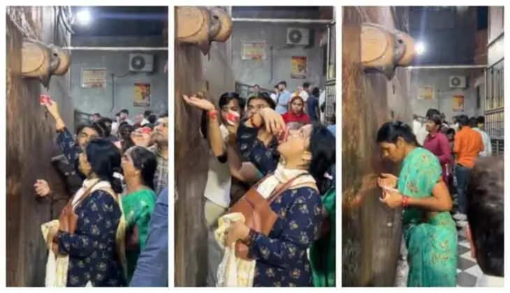 Faith Blinds Devotees to Reality at Temple in Vrindavan