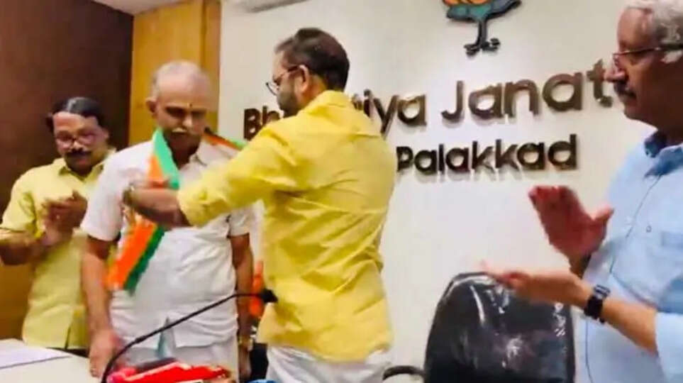 VR Mohanadas joining BJP